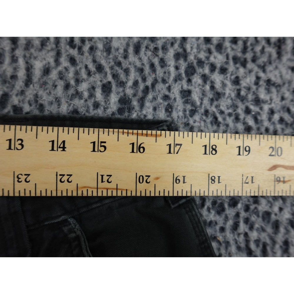Carhartt Carpenter Pants Mens 36x36 Dark Gray Distressed Workwear Cotton Canvas - Picture 7 of 12